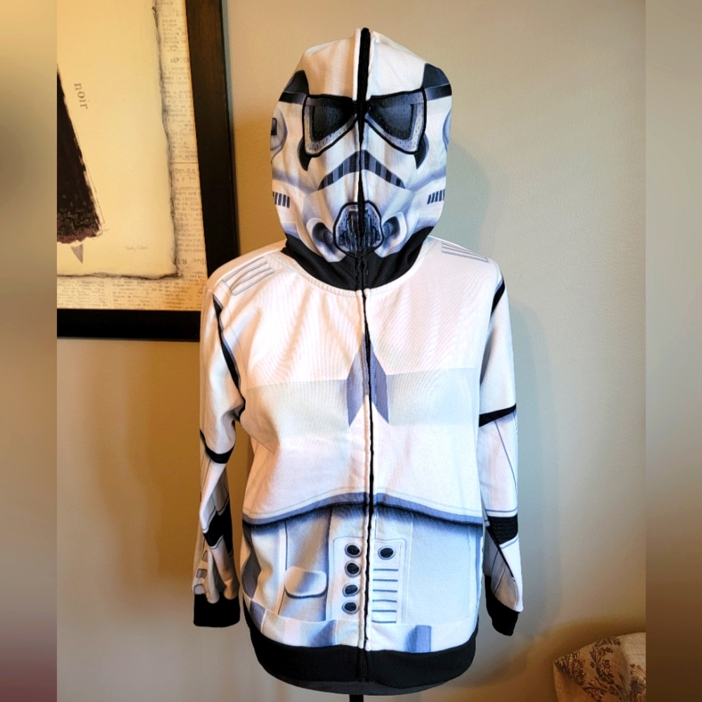 Star Wars R2D2 Zip Jacket w/Hood (Mask)
